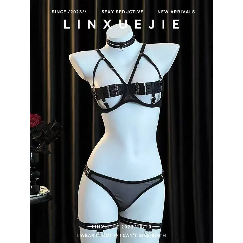 Paarse kanten bodysuit met uitsparingen en rugloos