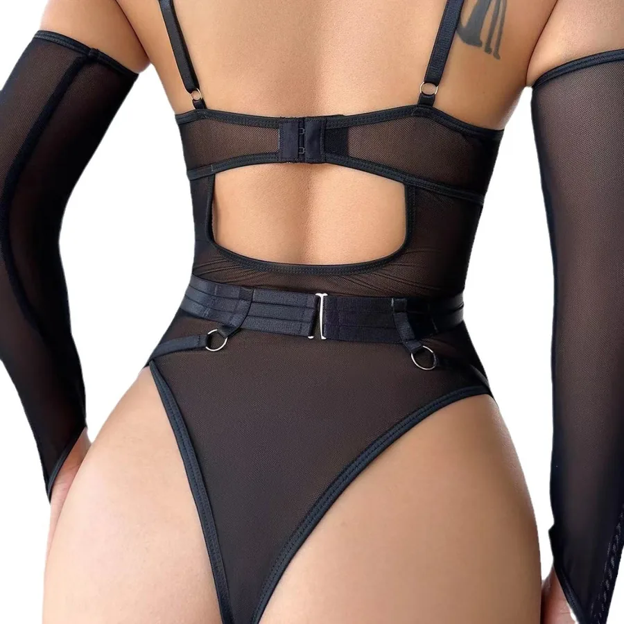 Conjunto de Sutiã Duas Peças Transparente