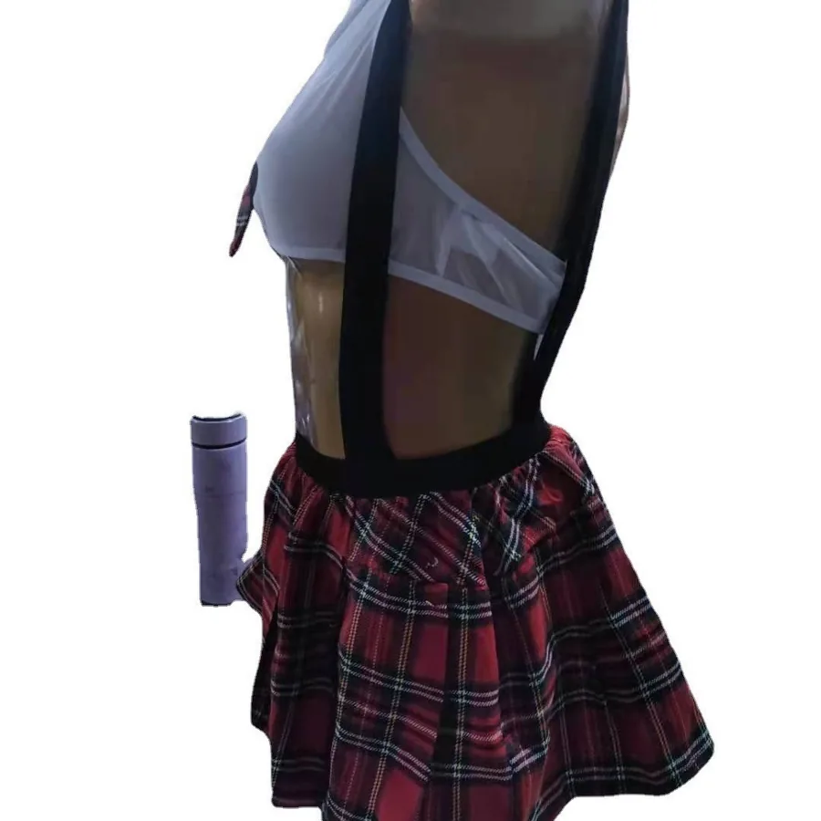 Conjunto de Sutiã Cosplay de Colegial