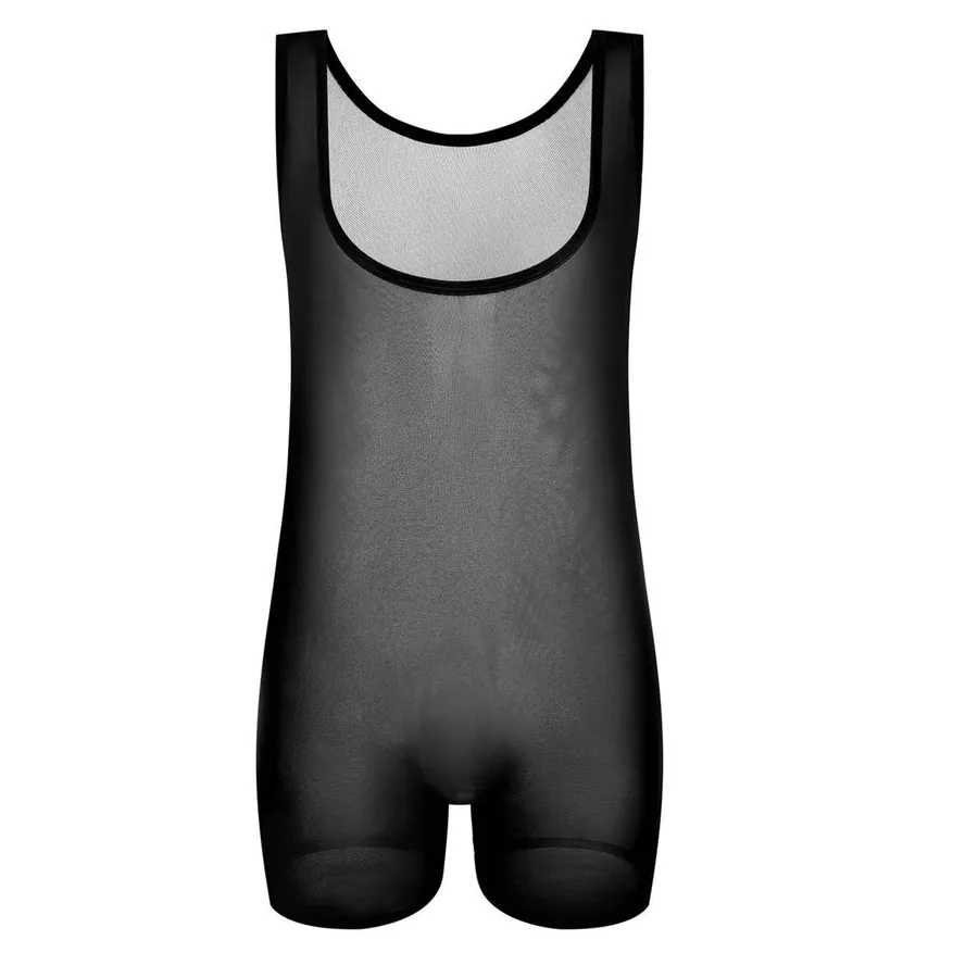 Stretchande bodysuit för män