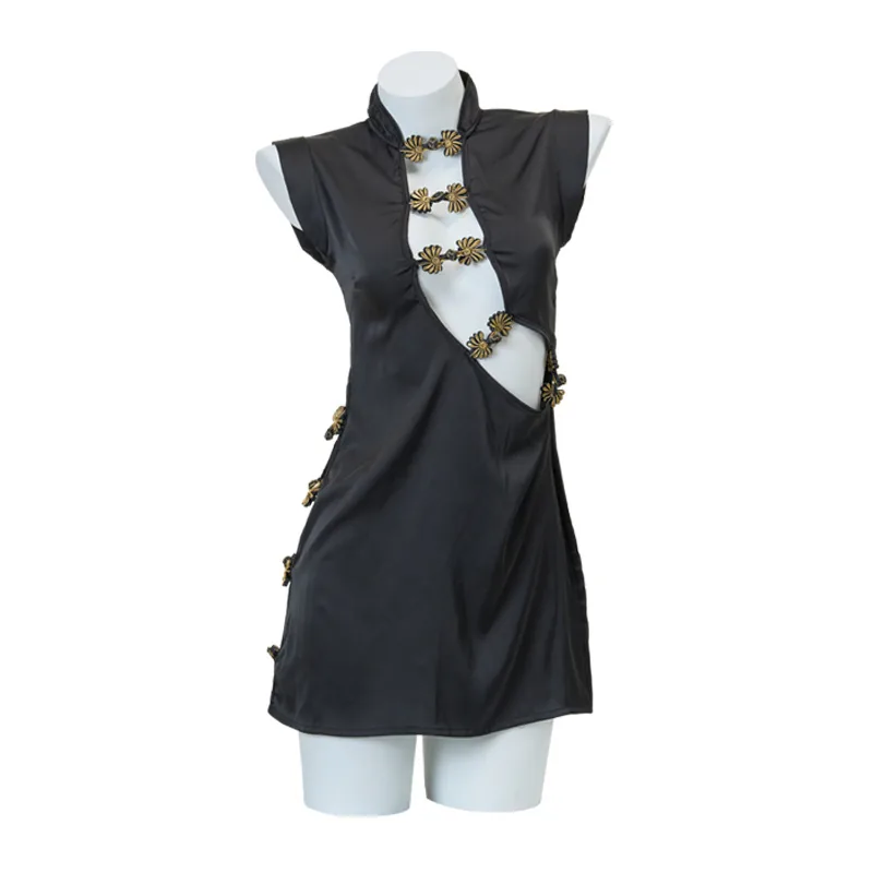 Zestaw kostiumu do odgrywania ról qipao z wycięciami
