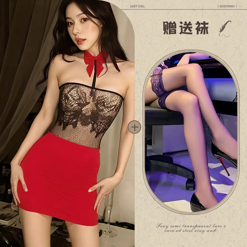 Fantasia de Secretária com Saia Lápis
