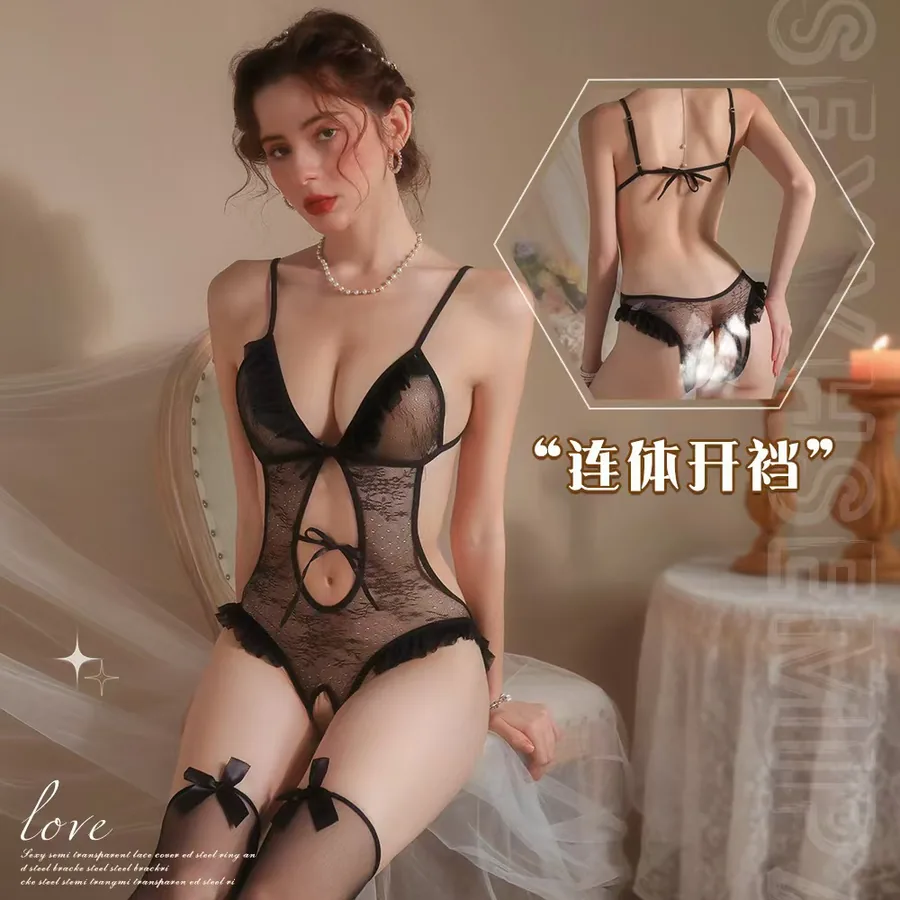 Abito Qipao con Allacciatura Posteriore in Lavaggio a Inchiostro