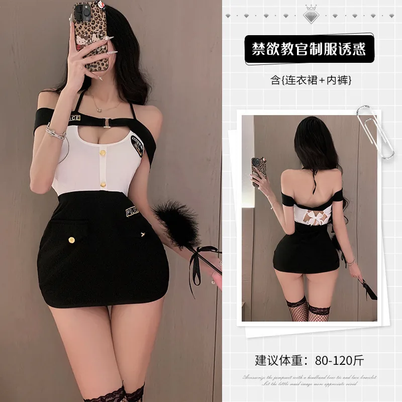 Conjunto de Fantasia de Roleplay de Policial