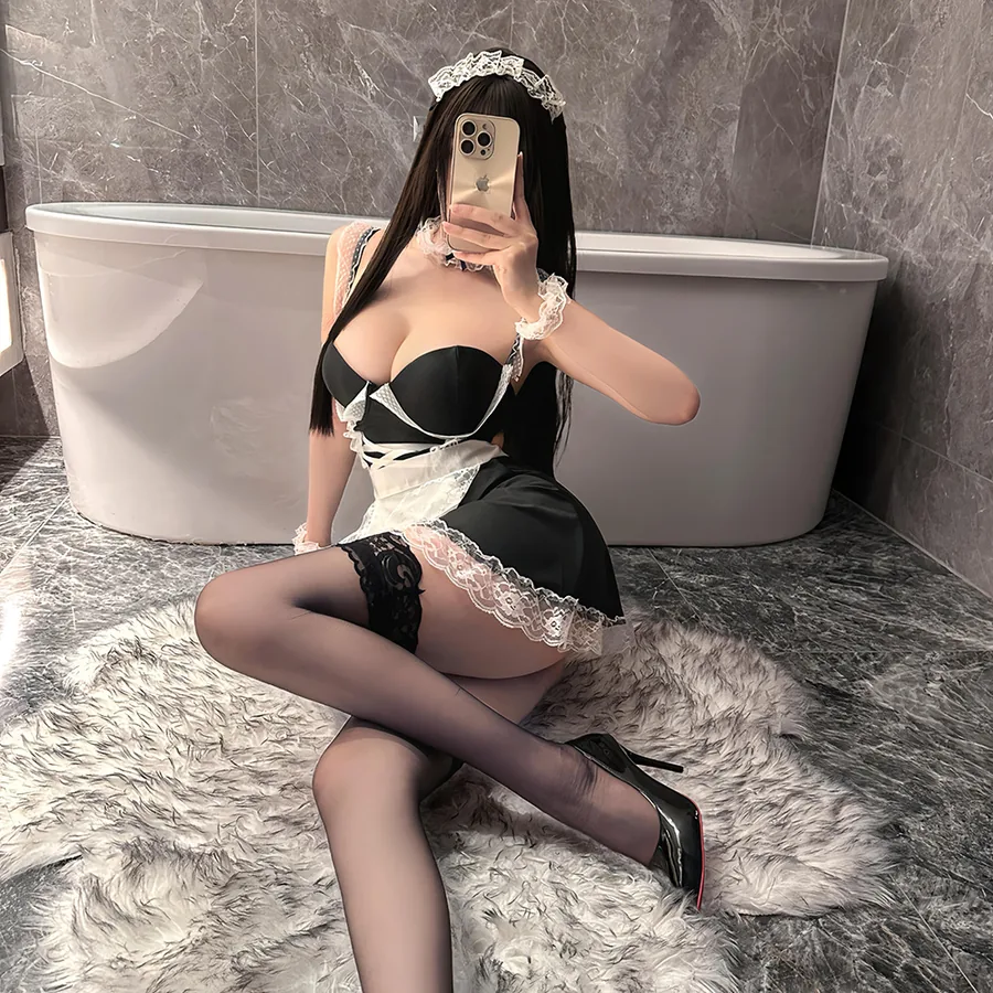 Sukienka cosplay pokojówki Lolita