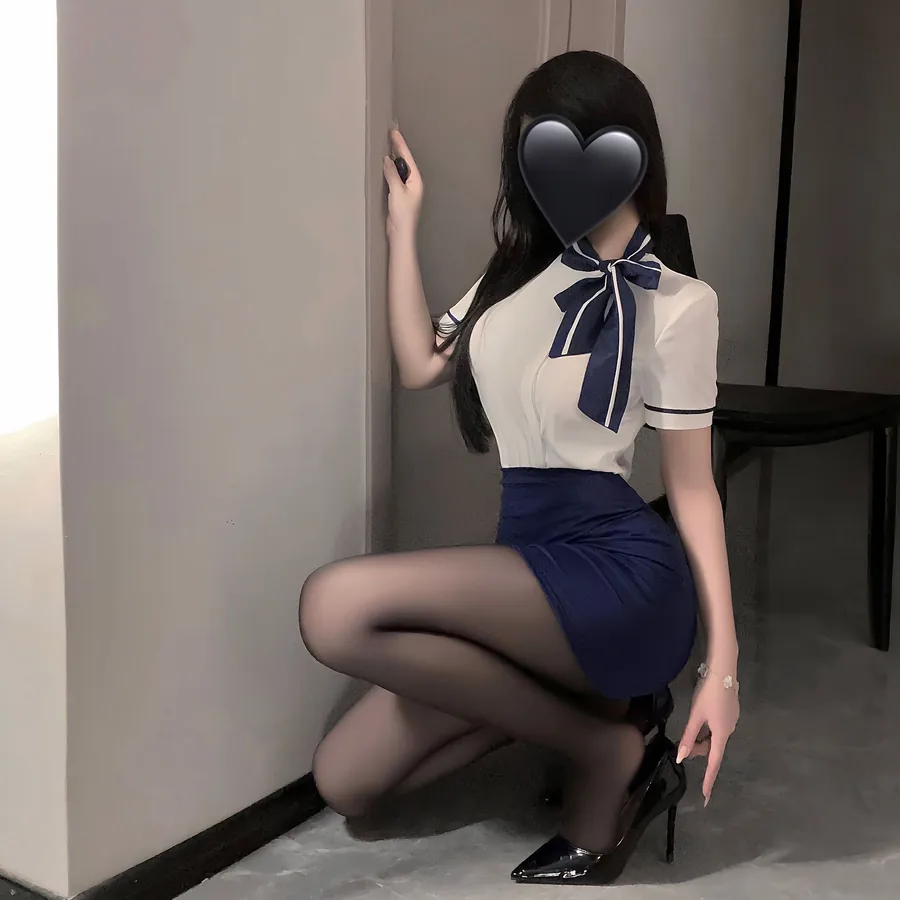 Stewardess rollenspel kostuum