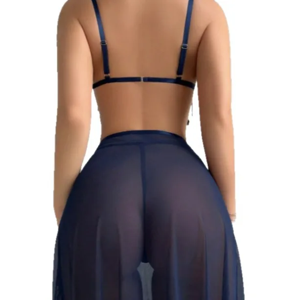 Set costume da ballo latino con paillettes e tagli