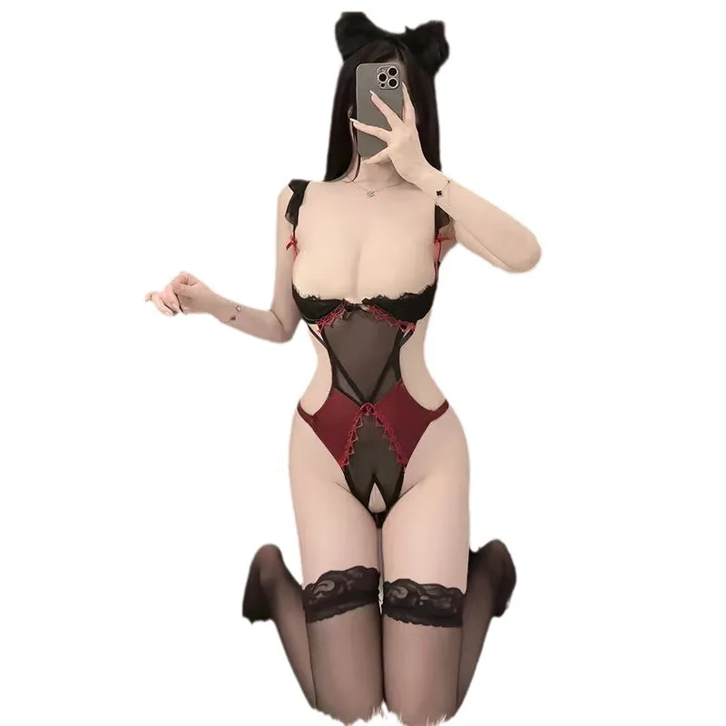 Push-up bodysuit-set met beugel