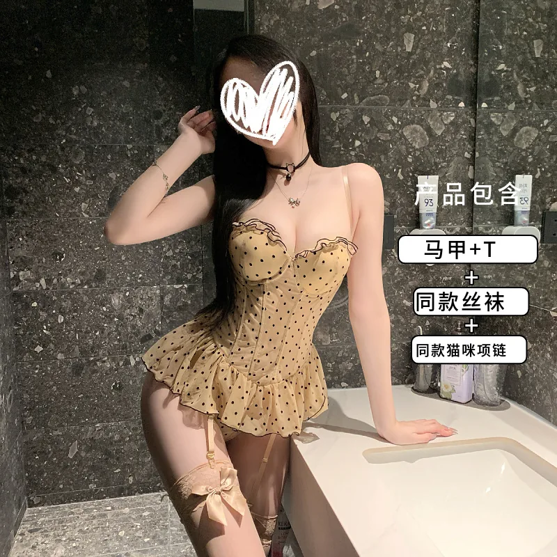 Nude with stockings