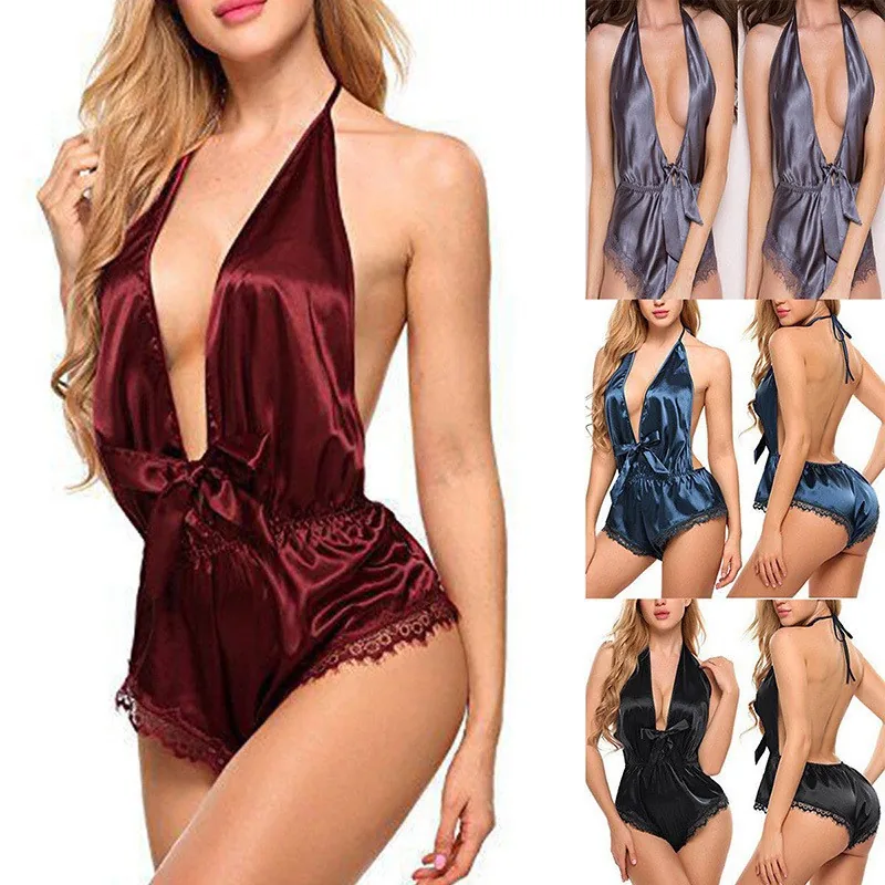 Spitzen-Body mit Tanga